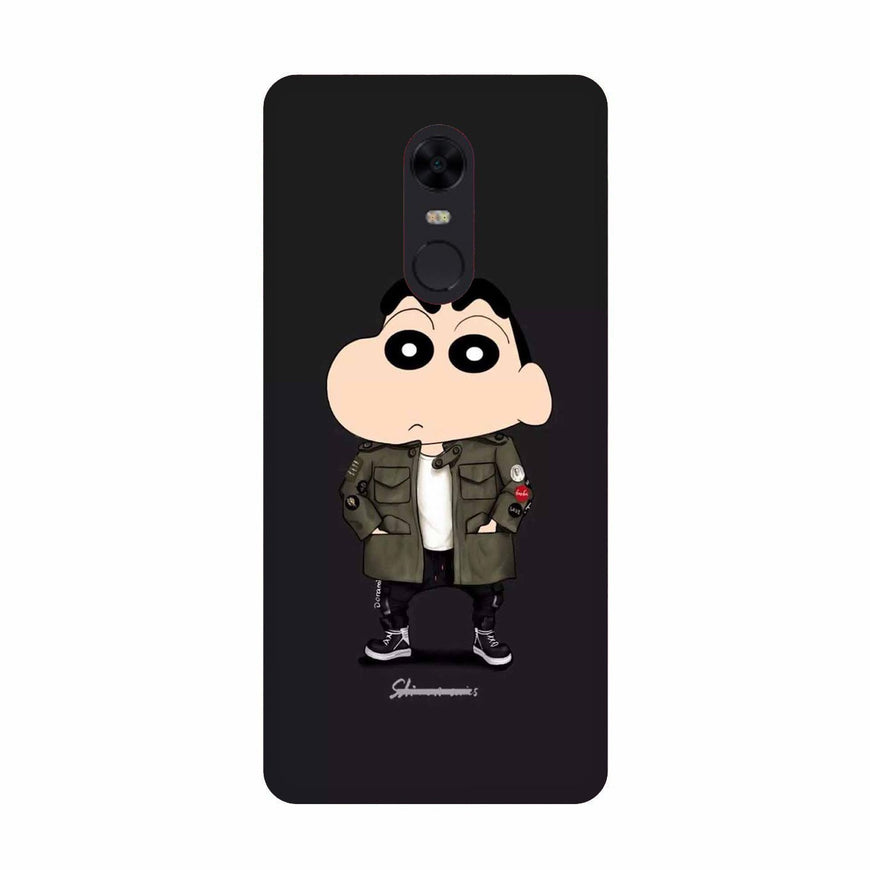 Shin Chan Mobile Back Case for Redmi Note 5  (Design - 391)