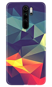 Modern Art Mobile Back Case for Redmi Note 8 Pro (Design - 232)
