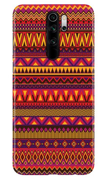 Zigzag line pattern2 Mobile Back Case for Xiaomi Redmi 9 Prime (Design - 10)