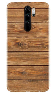 Wooden Look Mobile Back Case for Poco M2  (Design - 113)