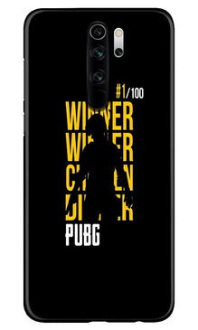 Pubg Winner Winner Mobile Back Case for Poco M2  (Design - 177)