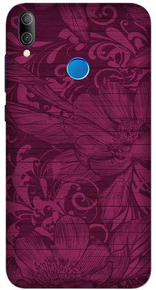 Purple Backround Mobile Back Case for Huawei Nova 3i (Design - 22)