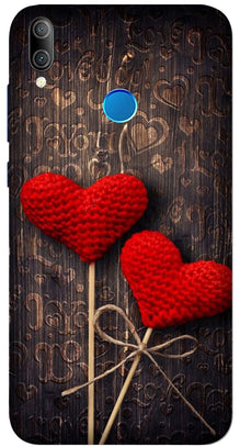 Red Hearts Mobile Back Case for Huawei Nova 3i (Design - 80)