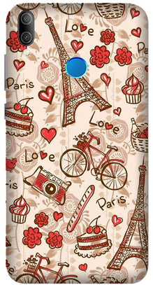 Love Paris Case for Realme 3 Pro  (Design - 103)