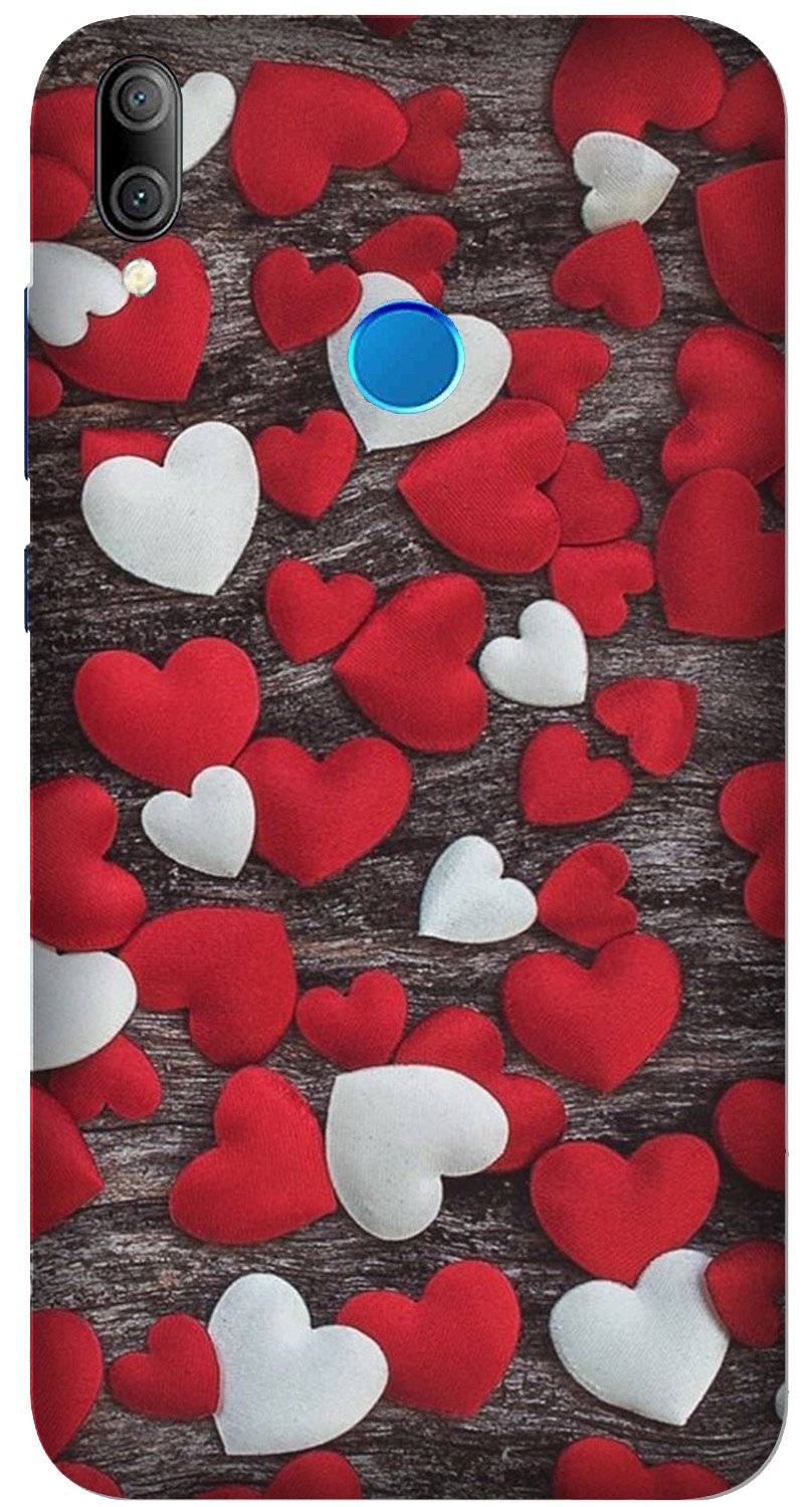 Red White Hearts Case for Huawei Nova 3i(Design - 105)