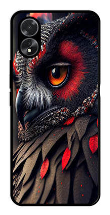 Owl Design Metal Mobile Case for Oppo A18