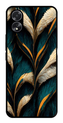 Feathers Metal Mobile Case for Oppo A38