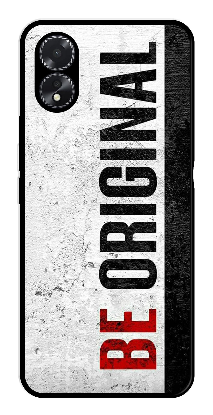 Be Original Metal Mobile Case for Oppo A38    (Design No -38)