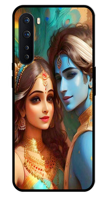 Lord Radha Krishna Metal Mobile Case for OnePlus Nord