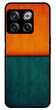 Orange Green Pattern Metal Mobile Case for OnePlus 10T