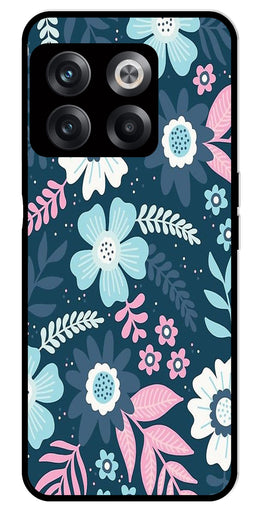 Flower Leaves Design Metal Mobile Case for OnePlus 10T