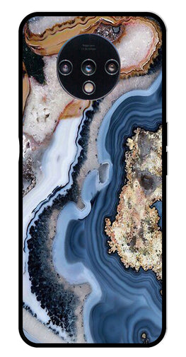 Marble Design Metal Mobile Case for OnePlus 7T