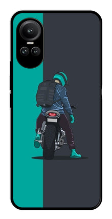 Bike Lover Metal Mobile Case for Oppo Reno 10 5G