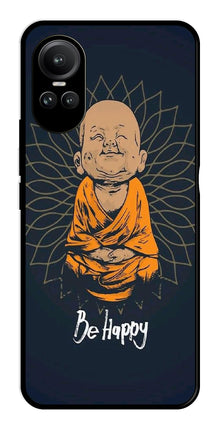 Be Happy Metal Mobile Case for Oppo Reno 10 5G