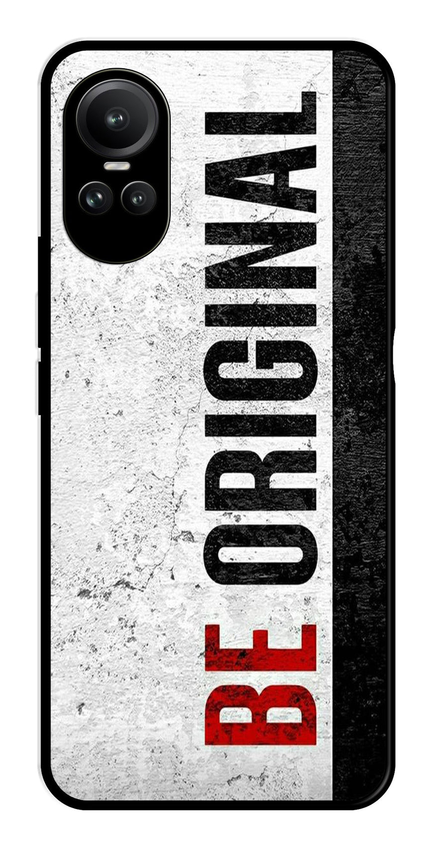 Be Original Metal Mobile Case for Oppo Reno 10 5G   (Design No -38)