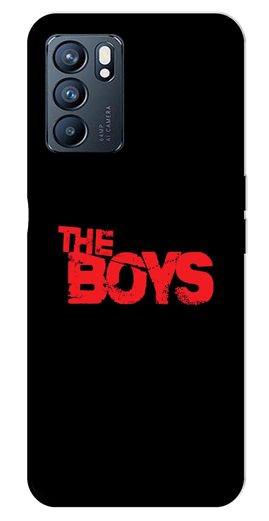 The Boys Metal Mobile Case for Oppo Reno 6 5G   (Design No -44)