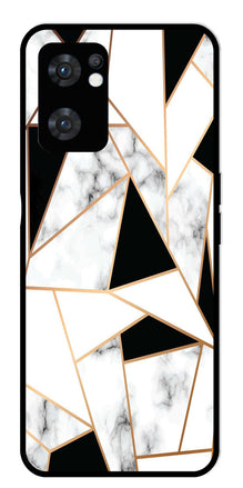 Marble Design2 Metal Mobile Case for Oppo Reno 7 5G