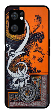 Qalander Art Metal Mobile Case for Oppo Reno 7 5G