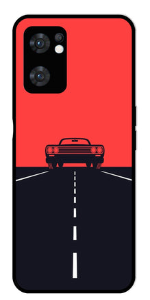 Car Lover Metal Mobile Case for Oppo Reno 7 5G