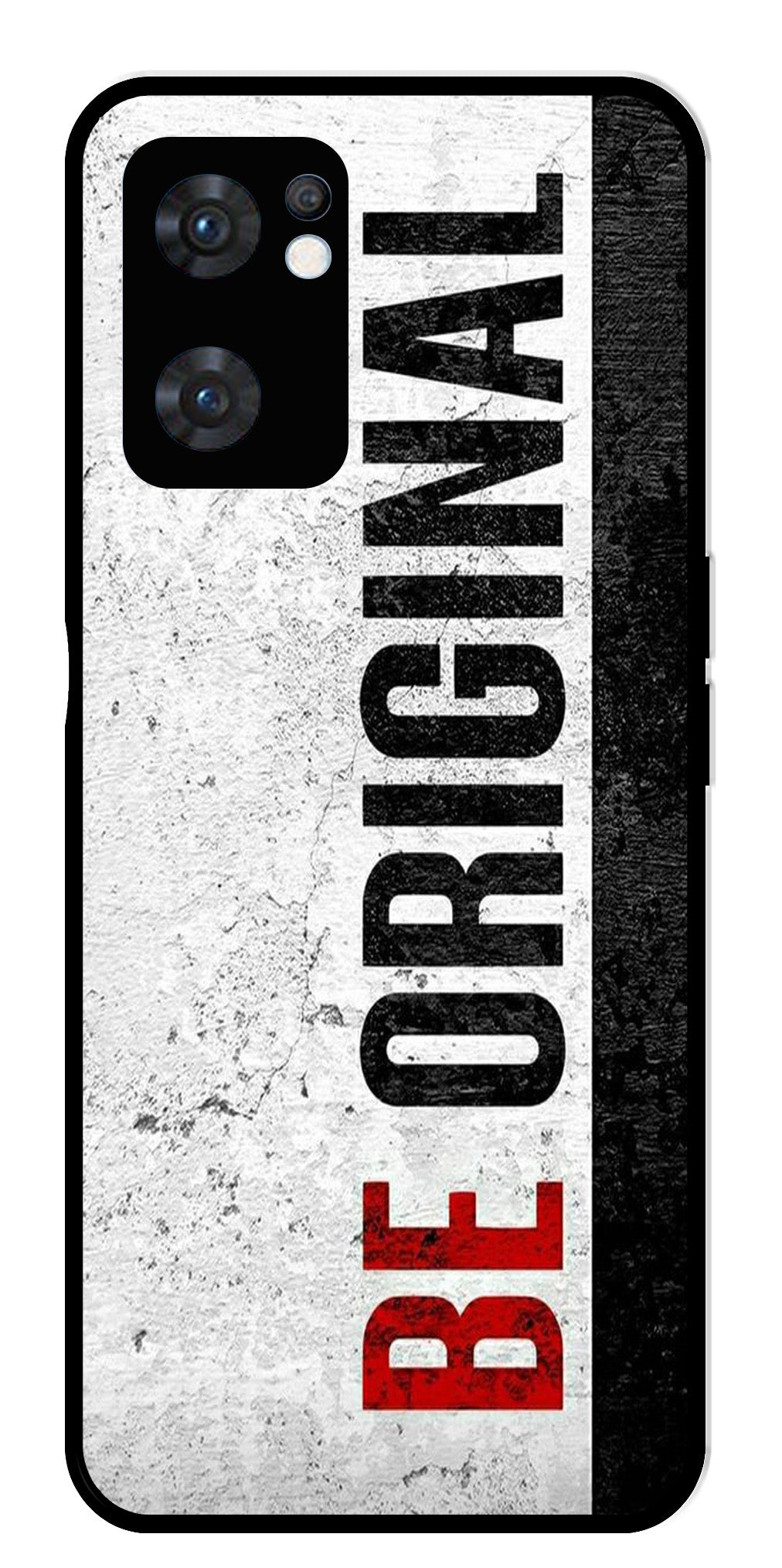 Be Original Metal Mobile Case for Oppo Reno 7 5G   (Design No -38)