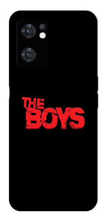 The Boys Metal Mobile Case for Oppo Reno 7 5G