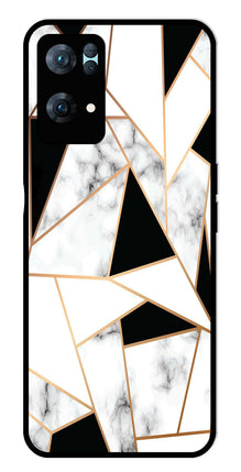 Marble Design2 Metal Mobile Case for Oppo Reno 7 Pro 5G