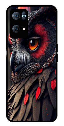 Owl Design Metal Mobile Case for Oppo Reno 7 Pro 5G