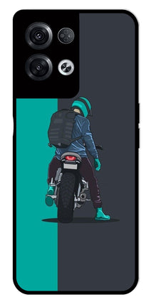 Bike Lover Metal Mobile Case for Oppo Reno 8 Pro 5G