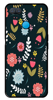 Floral Pattern2 Metal Mobile Case for Oppo A12