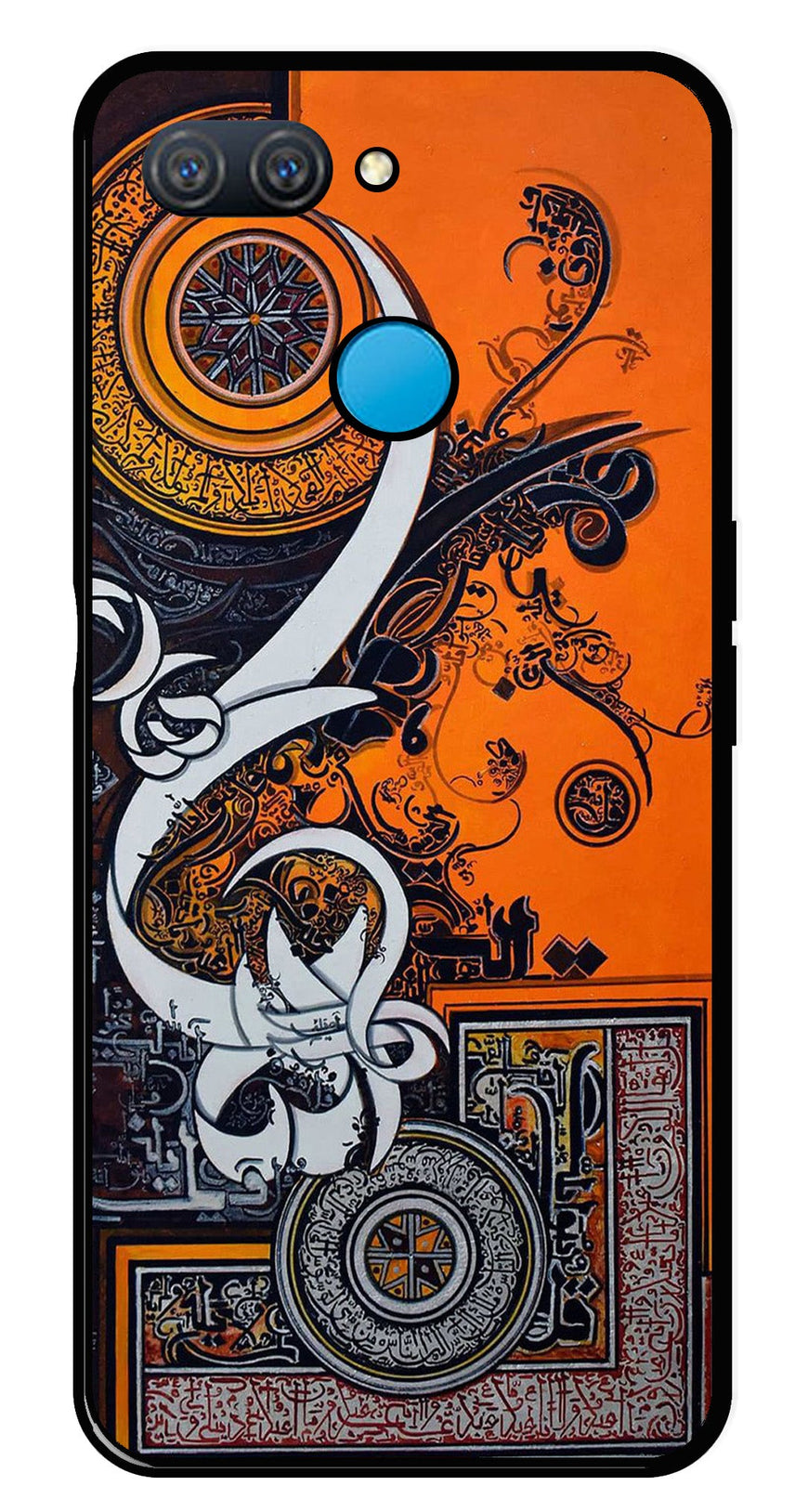 Qalander Art Metal Mobile Case for Oppo A11K   (Design No -16)