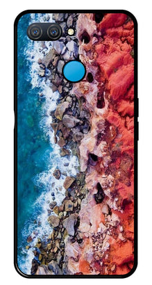 Sea Shore Metal Mobile Case for Oppo A12