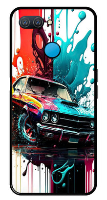 Vintage Car Metal Mobile Case for Oppo A12