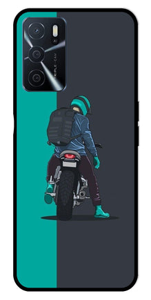 Bike Lover Metal Mobile Case for Oppo A16