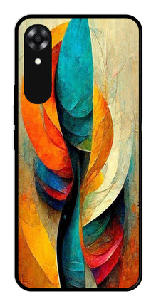 Modern Art Metal Mobile Case for Oppo A17K