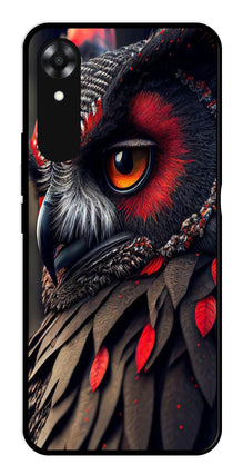 Owl Design Metal Mobile Case for Oppo A17K