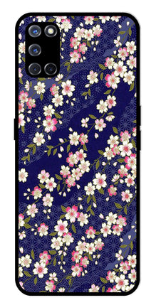 Flower Design Metal Mobile Case for Oppo A52