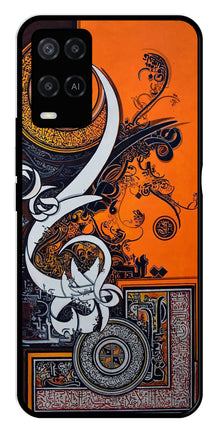 Qalander Art Metal Mobile Case for Oppo A54 4G