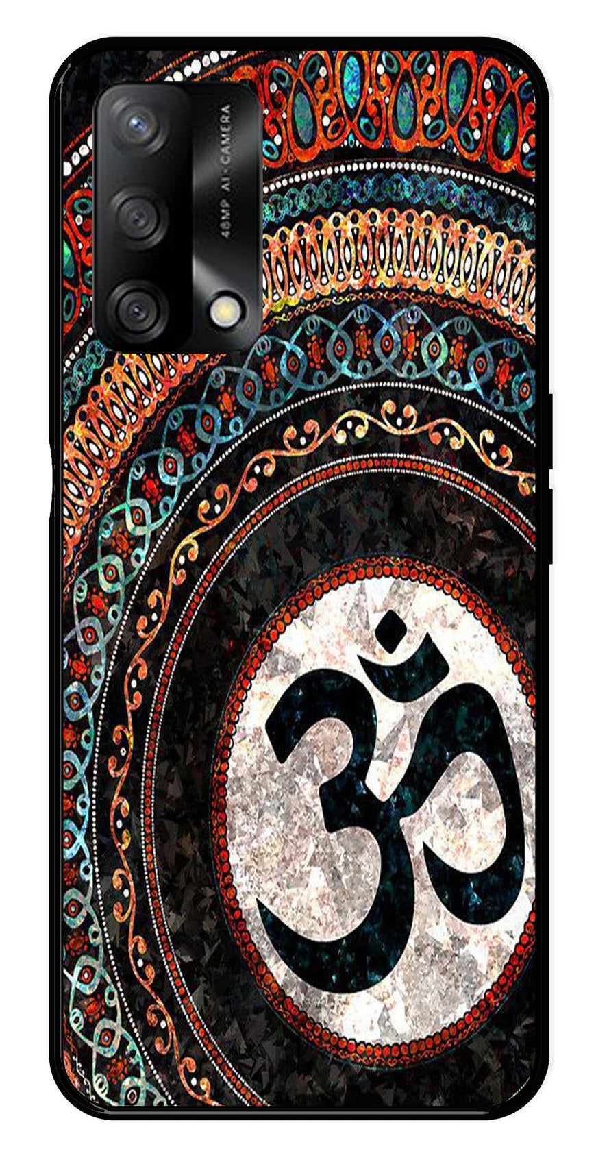 Oum Design Metal Mobile Case for Oppo A54 5G   (Design No -15)