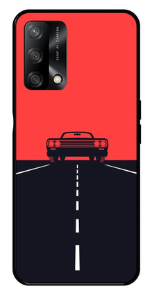 Car Lover Metal Mobile Case for Oppo A54 5G