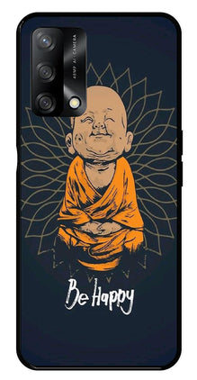 Be Happy Metal Mobile Case for Oppo A74 5G