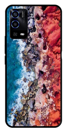 Sea Shore Metal Mobile Case for Oppo A55