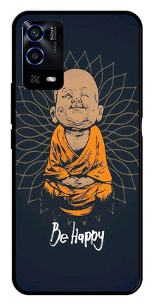 Be Happy Metal Mobile Case for Oppo A55