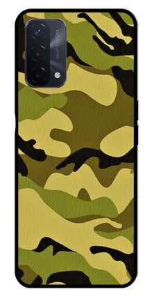 Army Pattern Metal Mobile Case for Oppo F19