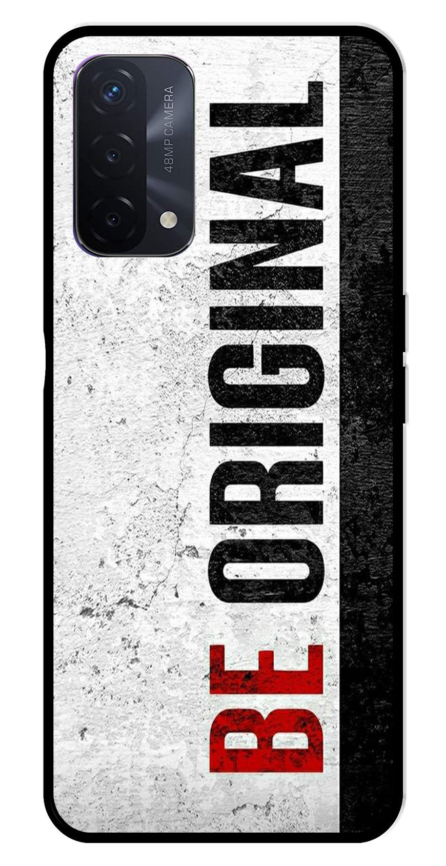 Be Original Metal Mobile Case for Oppo F19   (Design No -38)