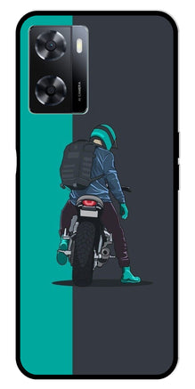 Bike Lover Metal Mobile Case for Oppo A77s 4G