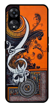 Qalander Art Metal Mobile Case for Oppo A78 5G