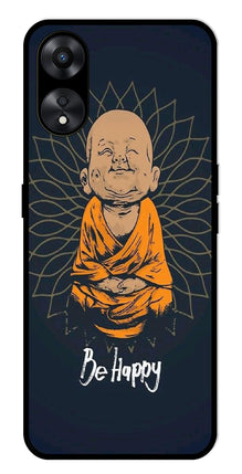 Be Happy Metal Mobile Case for Oppo A78 5G