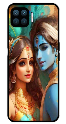 Lord Radha Krishna Metal Mobile Case for Oppo F17 Pro