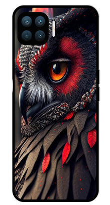 Owl Design Metal Mobile Case for Oppo F17 Pro