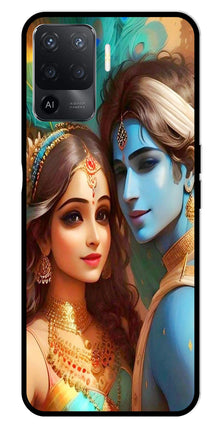 Lord Radha Krishna Metal Mobile Case for Oppo Reno5 F